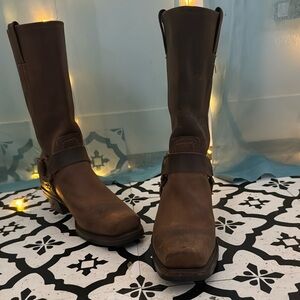 Frye Harness Boots